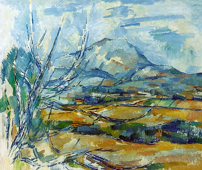 Paul Cezanne Montagne Sainte-Victoire china oil painting image